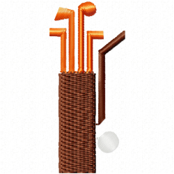 Golf Embroidery Design 7 Golf Embroidery Design 7